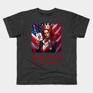 Queen of Hearts for Vice President Kids T-Shirt